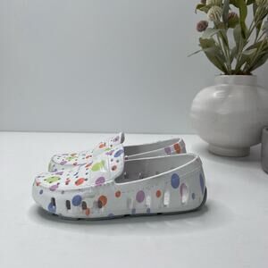 Floafers Prodigy-1 Driver Slip On Water Shoe White Multicolored Kid C9